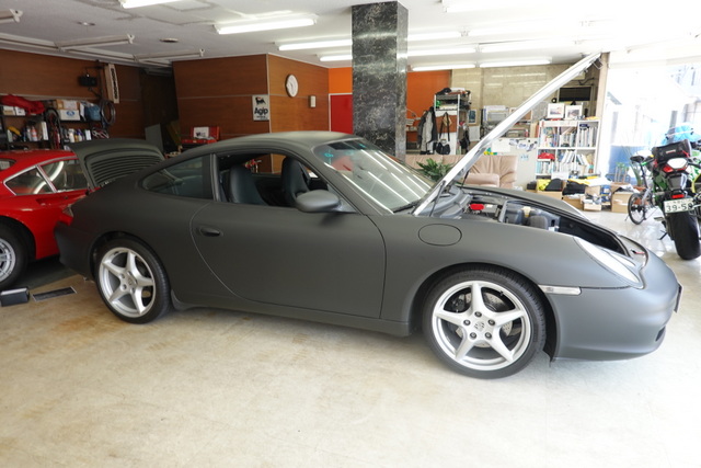 996カレラブレーキオイル交換