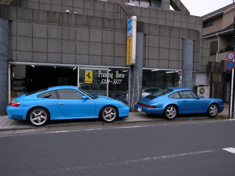 今日はポルシェの車検に行って来ました。