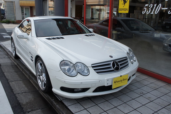 02年メルセデスベンツ　SL55AMG　新車並行