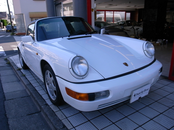 91年ポルシェ911カレラ　タルガ　新車並行　TiP