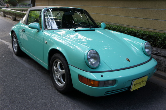 91年ポルシェ964カレラ2タルガ　MT車　