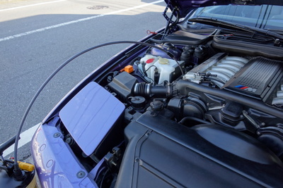 BMW850CSI　 F355GTBのエンジンオイル交換