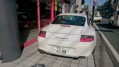 ポルシェ996　カレラ4　袖ヶ浦名義変更