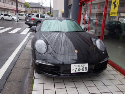 ポルシェ991カレラS　ブラック　大阪納車　その1