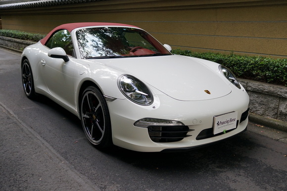 2012年　ポルシェ991カレラS　カブリオレ　EU新車並行