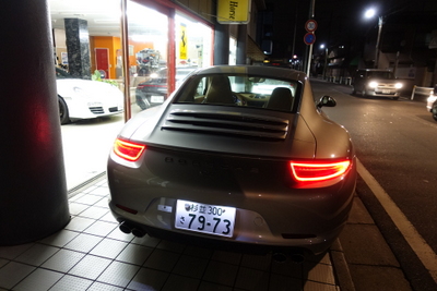 ポルシェ991カレラ　高松納車