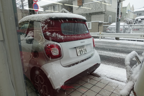 東京は大雪です。