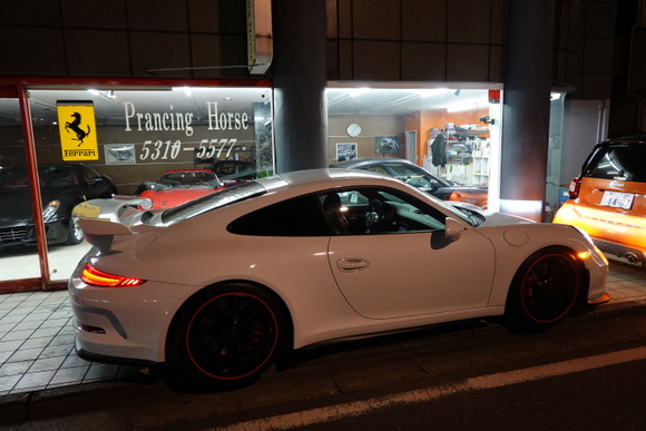 ポルシェ991GT3　大阪納車　その1