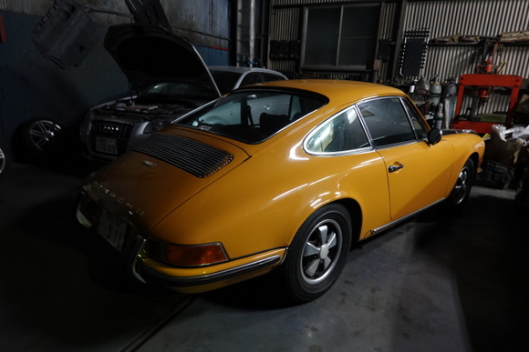 70年ポルシェ911T　大阪納車　その2