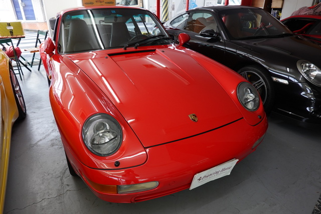 ポルシェ993カレラ　ドラレコ