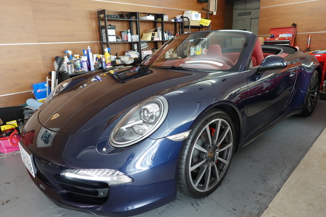 991カレラ4SCV納車整備