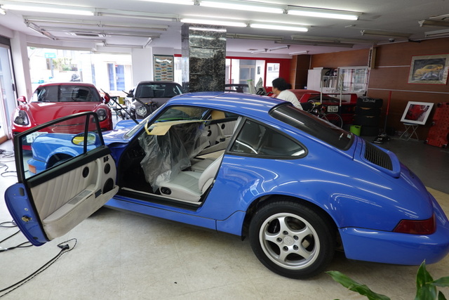 ポルシェ964UVフィルム