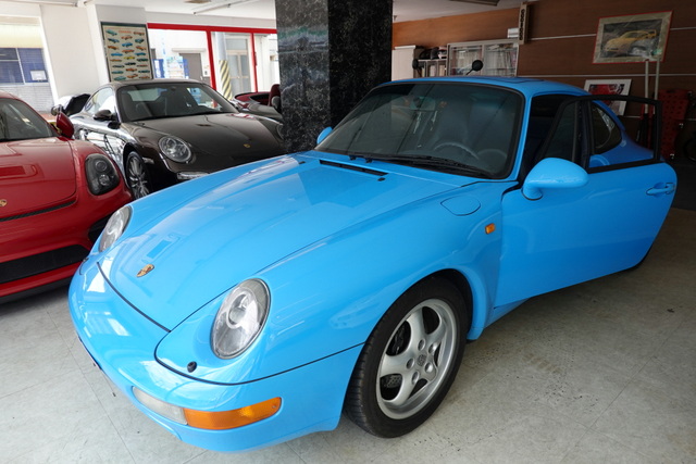 ポルシェ993シートリペア