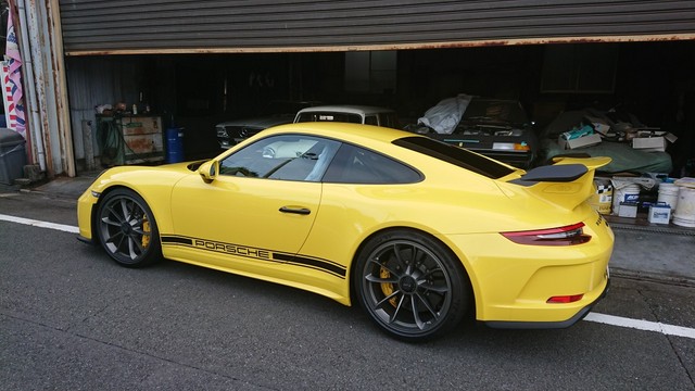 ポルシェ991GT3オイル交換
