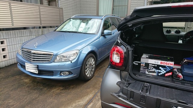 W204バッテリー上がり