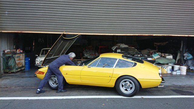 フェラーリ365GTB4整備
