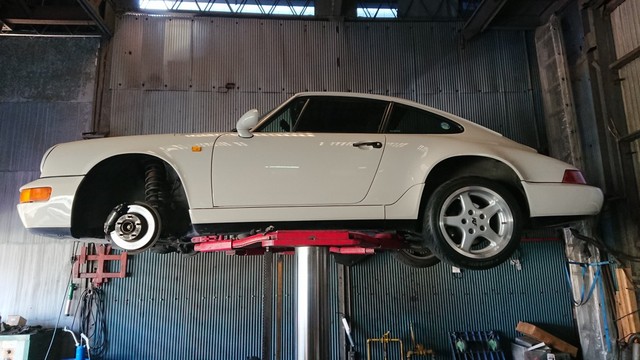 ポルシェ964整備