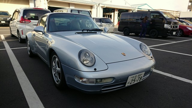 ポルシェ993自社登録