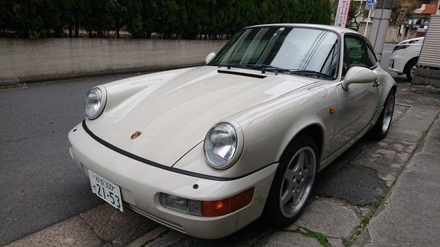 ポルシェ964板金塗装