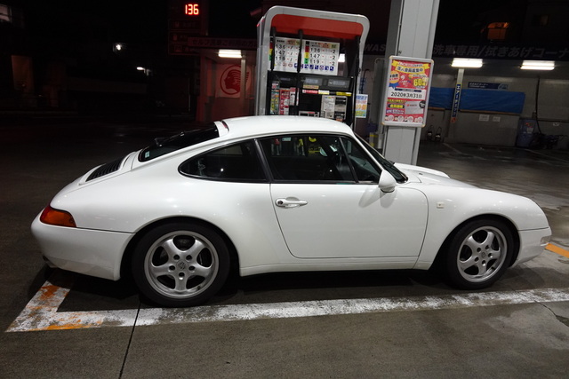 ポルシェ993北九州納車の旅その1