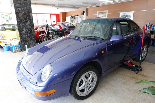 ポルシェ993タルガ納車準備