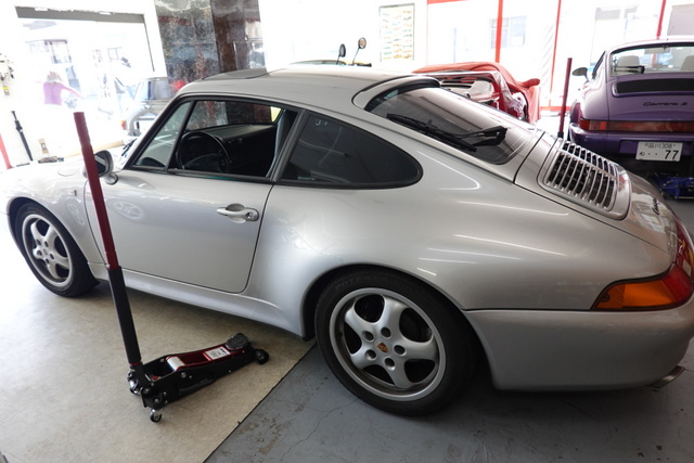 993カレラSエンジンオイル交換