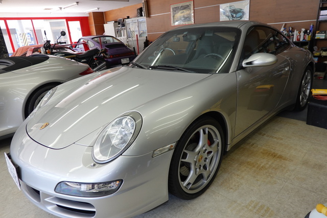 06年ポルシェ997カレラ4S販売準備