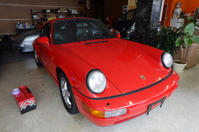ポルシェ964C2納車整備