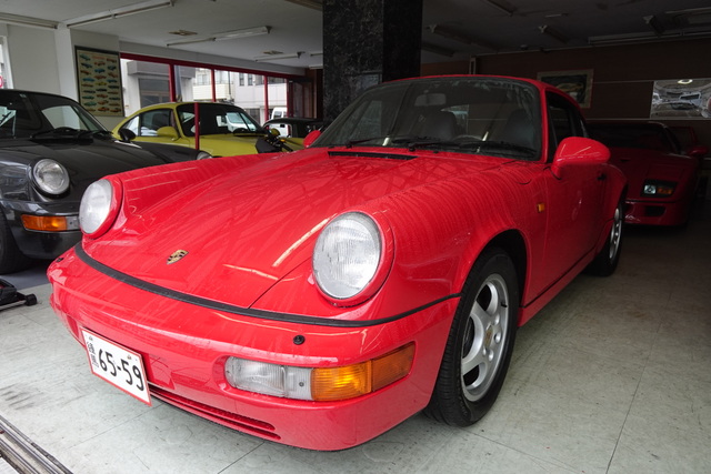 ポルシェ964赤納車整備続き