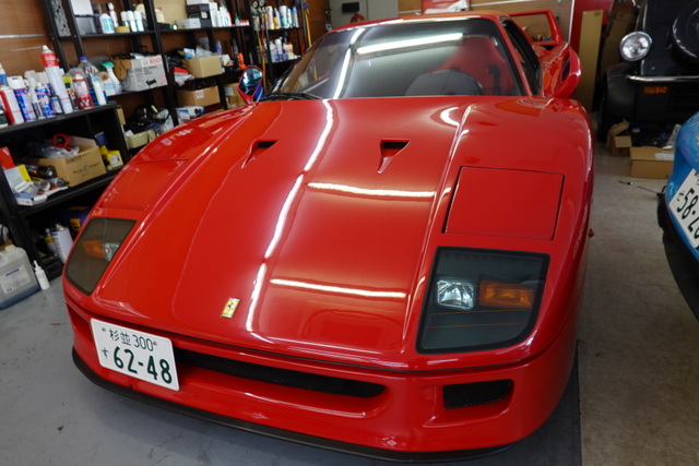 F40 シート張り替え