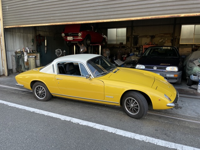 ロータスエラン車検準備