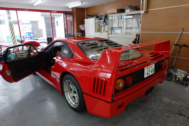 F40 スイスバックス施工