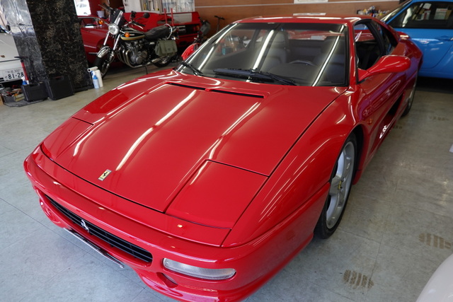 F355 車検で入庫