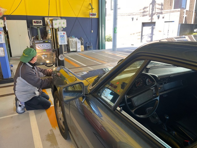 ポルシェ964カレラ4車検