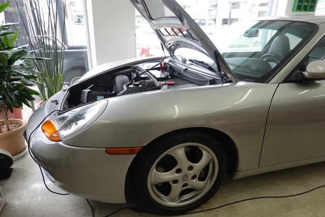 964C4 油温センサー交換