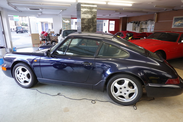 ポルシェ964納車準備続き