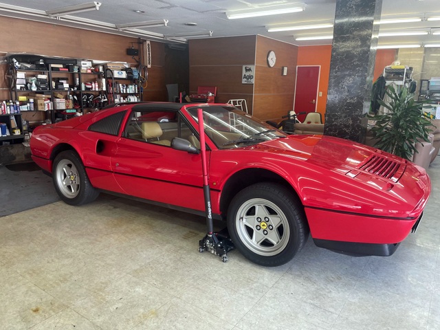 328GTS継続車検準備