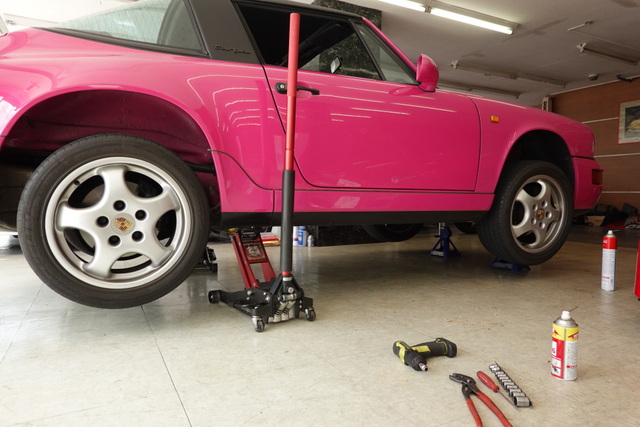 964カレラ2タルガ車検準備