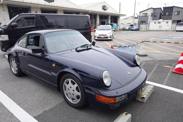 ポルシェ964カレラ2搬出