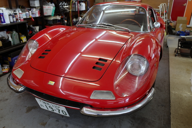 246GT ライトスイッチ修理
