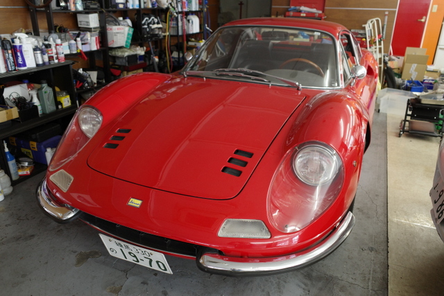 246GT ウインカーレバー続き