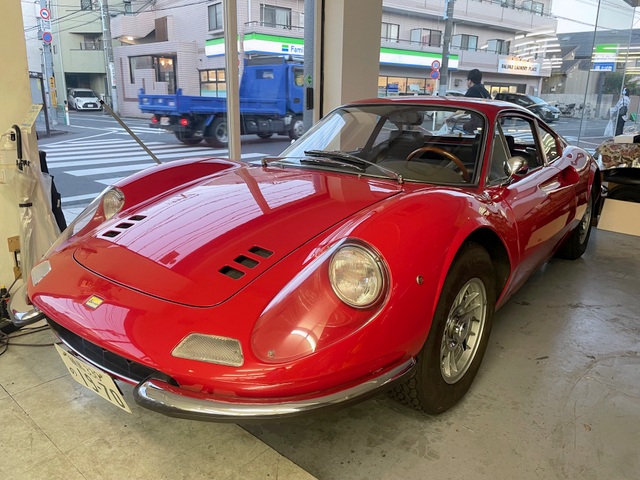ディーノ246GT　エンジン始動