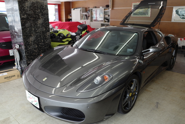 F430 エンジンオイル交換