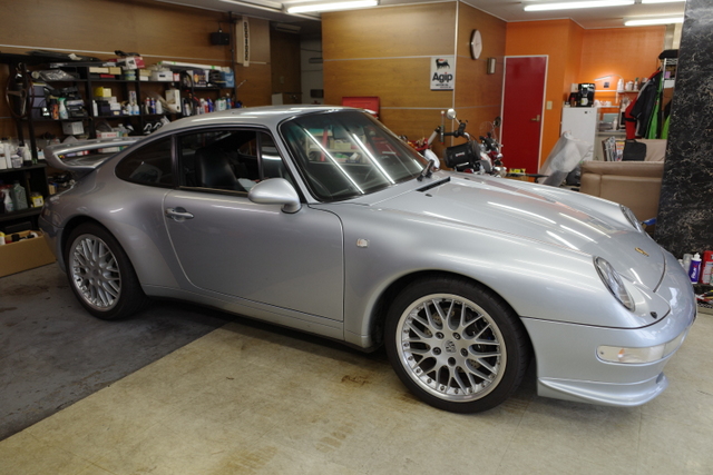 993カレラMT　オイル交換