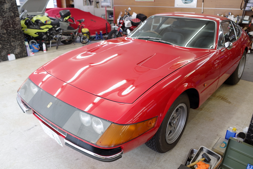 365GTB4納車準備完了