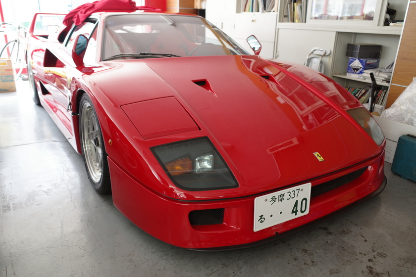 F40 エンジン始動　続き