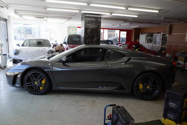 F430 内装ベタベタ