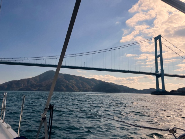 セーリングボートの練習