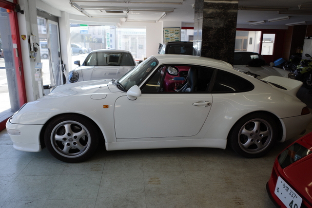 993カレラ　キーレス取付