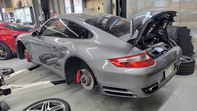 ポルシェ997ターボ整備